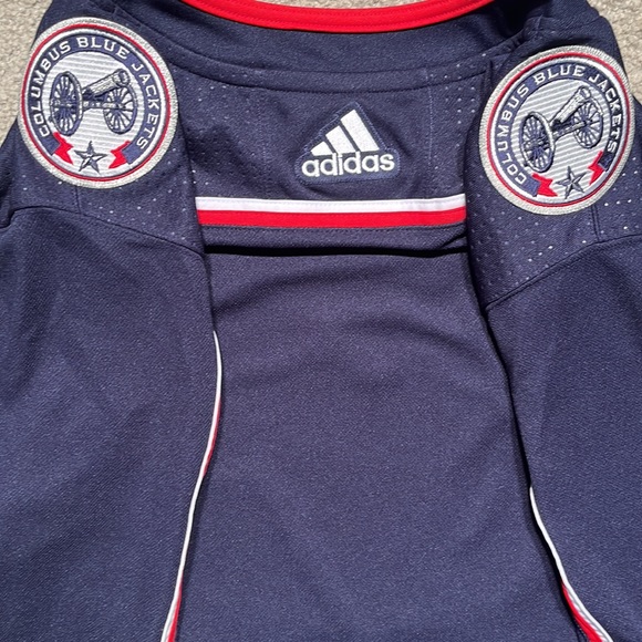 Columbus Blue Jackets Adidas Jersey - Picture 4 of 6
